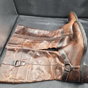 Born Primitive Brown Rustic Over the‎ Knee Boots